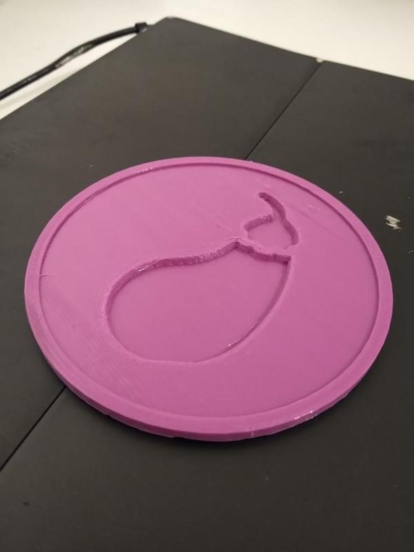 Lithopane Coaster - Customizable