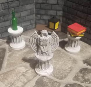 Angel statue - Supportless