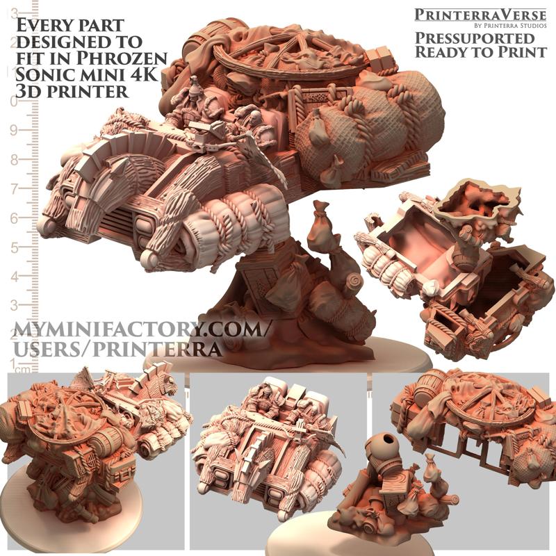 023 DAIXIYA Mongol Nomad Scar Vehicle Speeder Transport Caravan