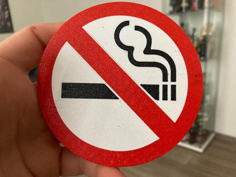 No Smoking sign 