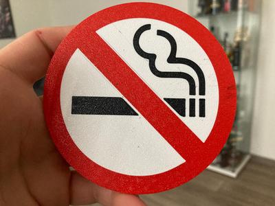 No Smoking sign 