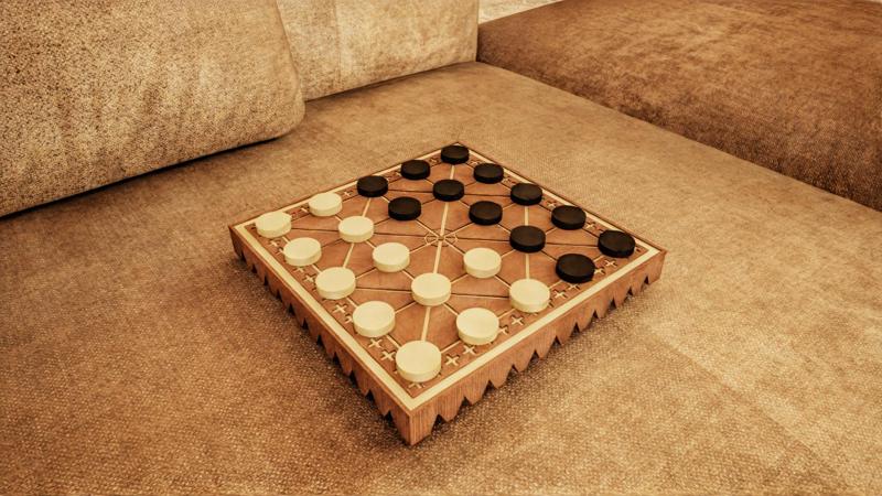 ALQUERQUE - BOARD GAME