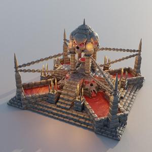 Altar Of Sacrifice- Tabletop Terrain - 28 MM