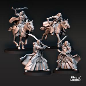 2x Bloody Elf Brother - Foot and Mounted | Bloody Elves | Fantasy | Ring of Legends