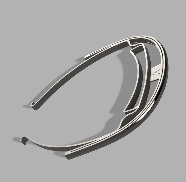 VMO Visor REMIX - 3D Printed Visor - Coronavirus - COVID-19