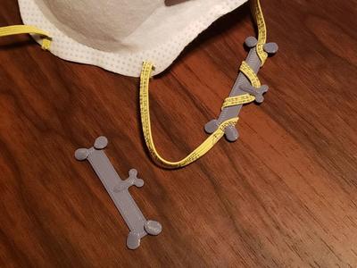 N95 Mask Strap Tensioner