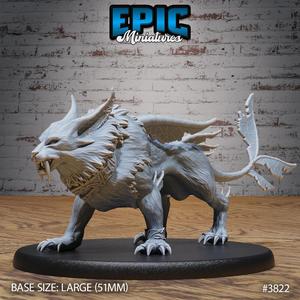 Apex Rain Forest Cat -‧ DnD Miniature ‧ Tabletop Miniatures ‧ Gaming Monster ‧ 3D Model ‧ RPG ‧ DnDminis ‧ STL FILE
