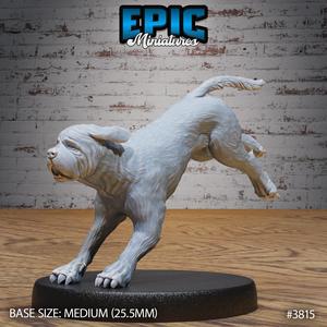 Raid Dog Running ‧ DnD Miniature ‧ Tabletop Miniatures ‧ Gaming Monster ‧ 3D Model ‧ RPG ‧ DnDminis ‧ STL FILE