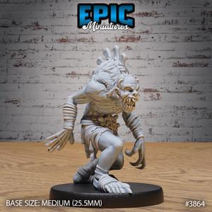 Common Ghoul Roar ‧ DnD Miniature ‧ Tabletop Miniatures ‧ Gaming Monster ‧ 3D Model ‧ RPG ‧ DnDminis ‧ STL FILE