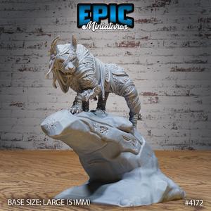 Lynx Mummy ‧ DnD Miniature ‧ Tabletop Miniatures ‧ Gaming Monster ‧ 3D Model ‧ RPG ‧ DnDminis ‧ STL FILE