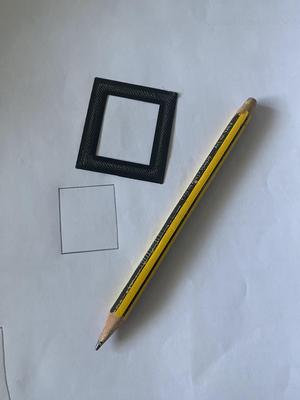 Rectangle Stencil 25x30