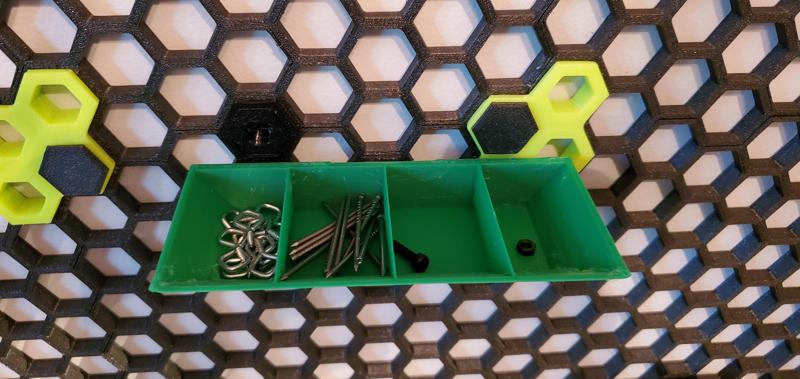HSW Bucket Shelf - Sectioned & Smaller