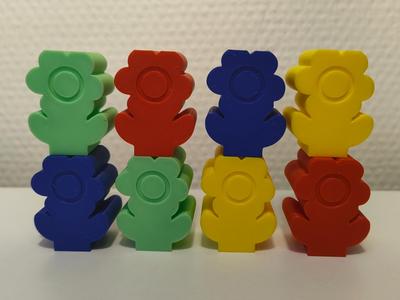 Stackable flowers
