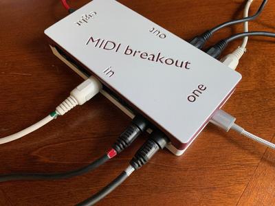 Case for Deftaudio 8+8 MIDI Breakout board