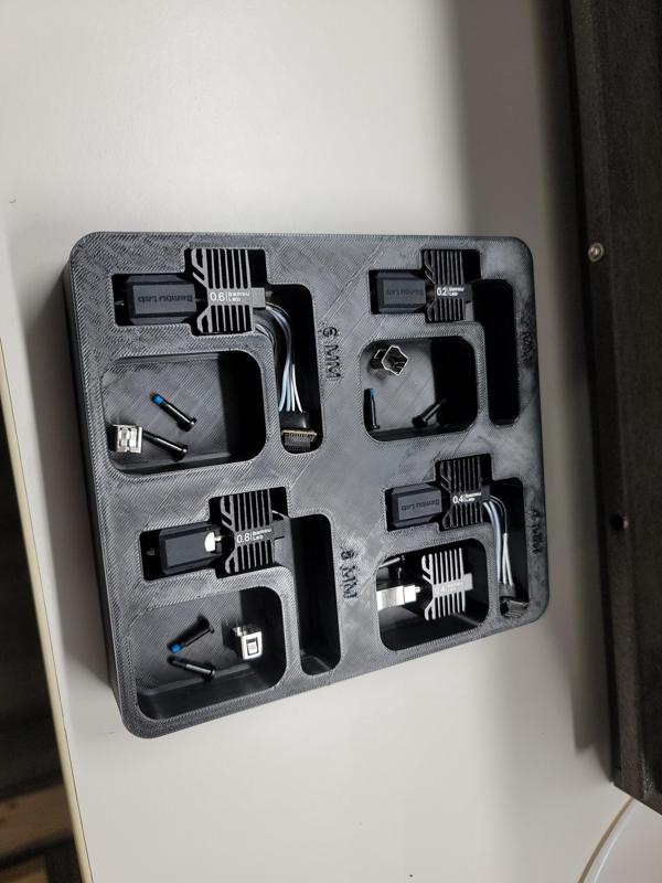 Bambu Hot End Assembly Storage Blocks