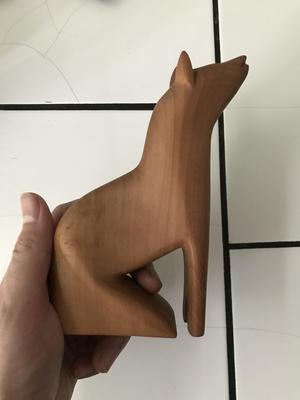 Simple Wolf figurine
