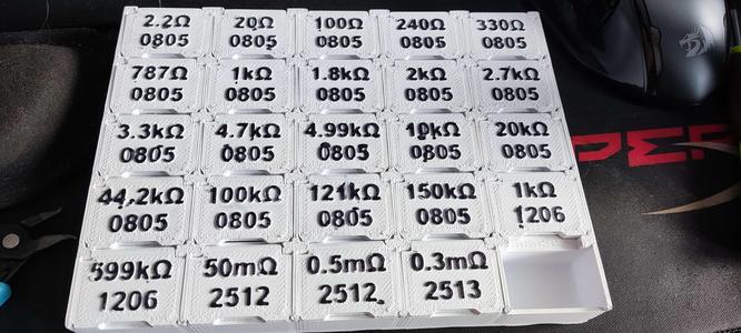 Parametric SMD component boxes