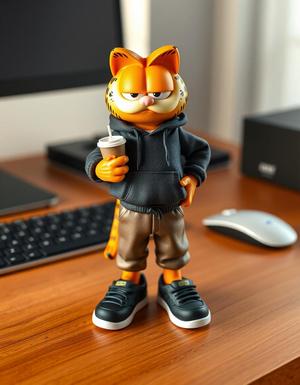 Garfield Coffee Break Figure