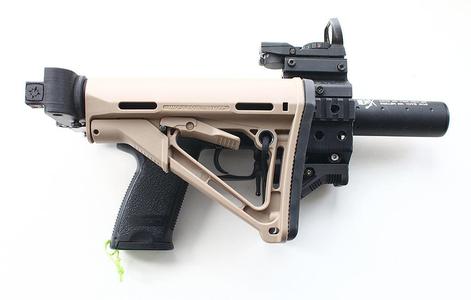 Carbine kit (with M4 stock and folding) for Airsoft hundgun