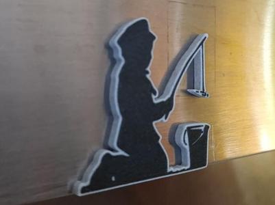 Fishing kid - Banksy magnet
