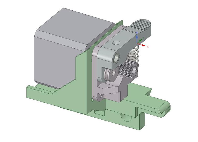 Ender 3 / 3 PRO Direct Extruder Mount