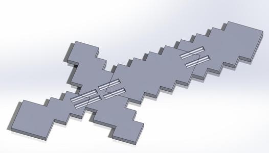 Minecraft Sword 45cm