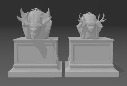 Busts - World Of Warcraft - Highmountain Taurens