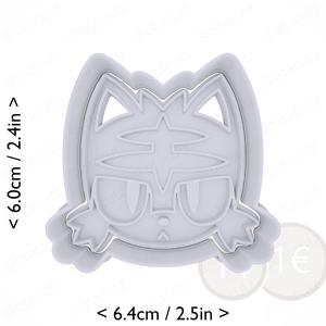 #0725 Litten Cookie Cutter / Pokémon