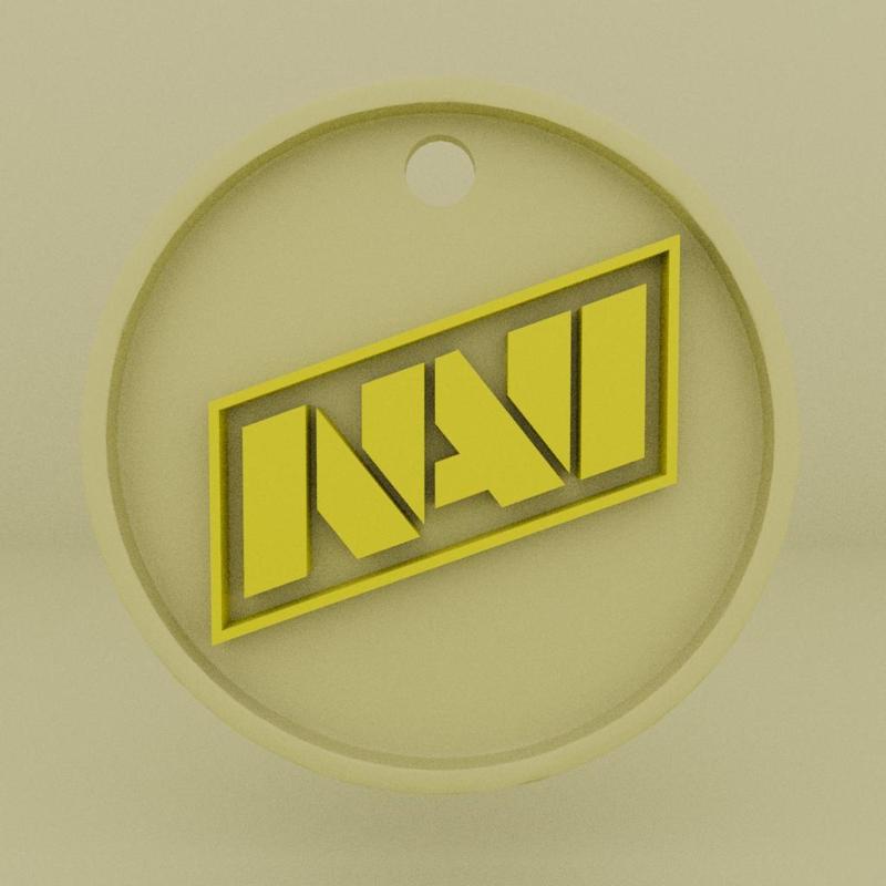 NAVI logo keychain