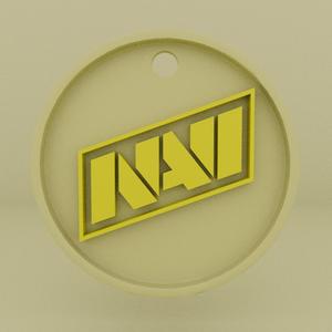 NAVI logo keychain