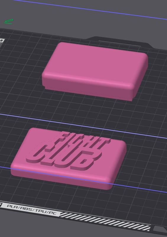 Fight Club Soap Container with Magnets