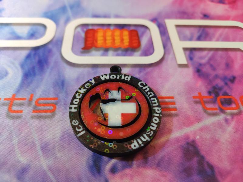 SWITZERLAND Ice Hockey World Championship keychain