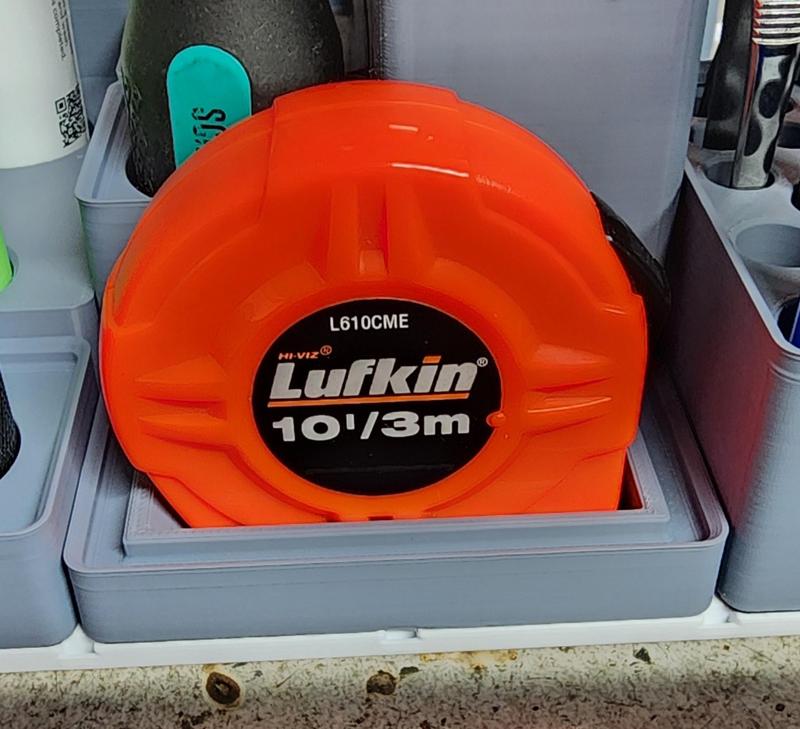 Gridfinity Lufkin L610CME L610 Tape Measure Holder