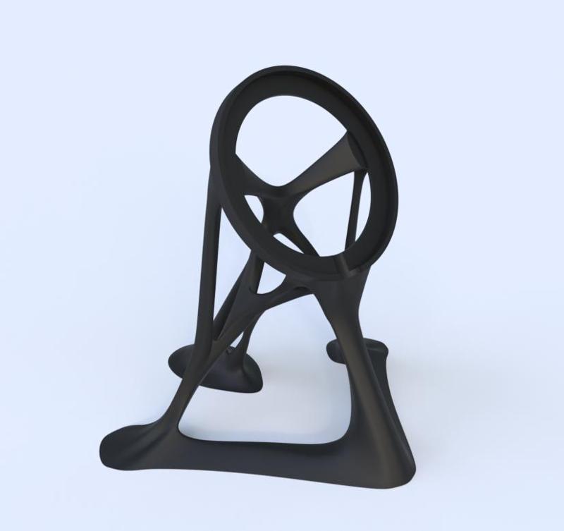 [HighRes Remix] Topology Optimized Magsafe Stand