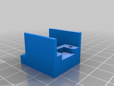 Creative3D ELF E3D V6 hotend mount only (no fan ducts)