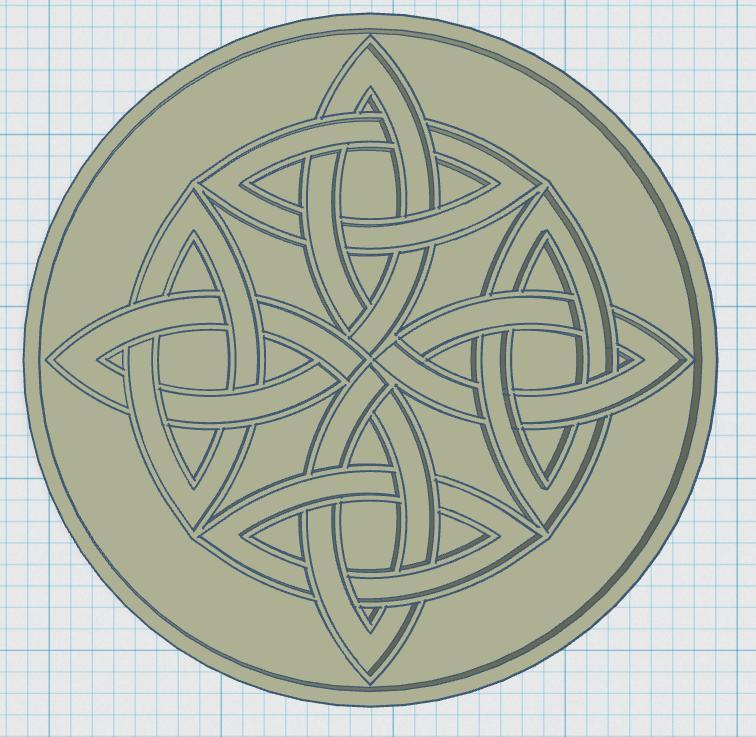 Celtic Style Coaster 10