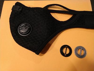 Dust Mask Vent Locking Ring