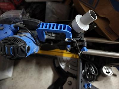 Mastercraft 12in saw dust collection
