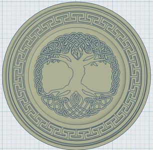 Viking Symbol Coaster 36