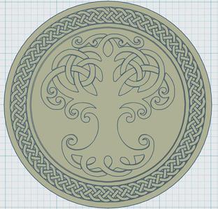 Viking Symbol Coaster 24
