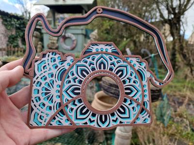 Camera Mandala Picture Framer