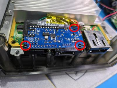 GCVideo Pluto-IIx HDMI Mount - Stiffer version that still provides 3 screw points when using flex