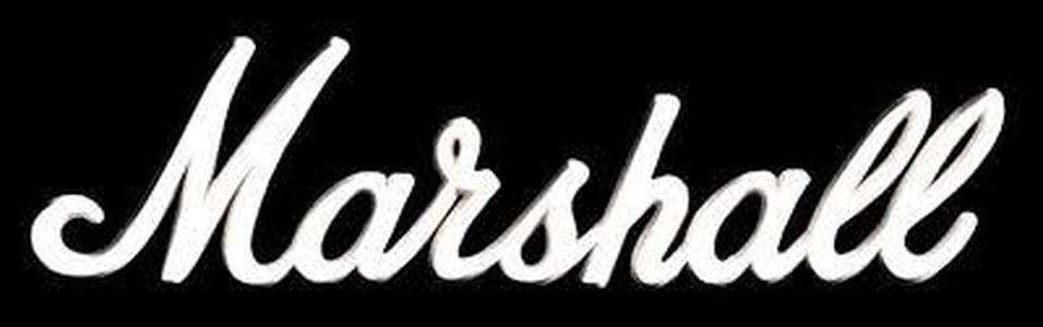 Marshall logo for amp