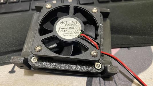 6010 axial brushless fan to 5010 fan