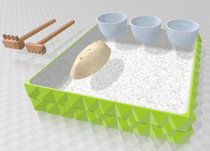 Mini Zen Garden Kit