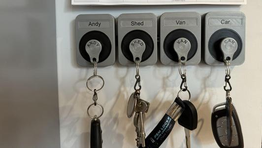 Small Tags for the keychain