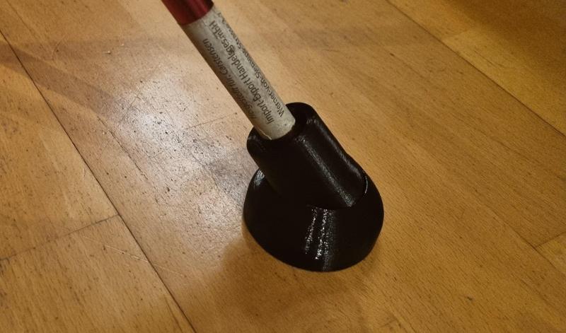 Articulated foot for camping seats | Beweglicher Aufsteckfuß für Campingsstühle