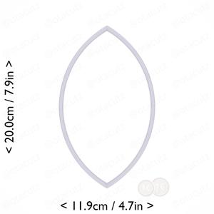 Almond Cookie Cutter 7.5in / 19.1cm