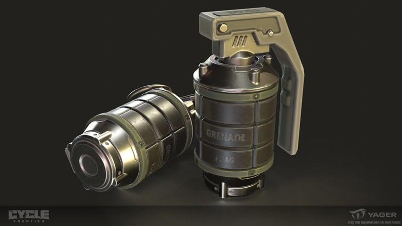 Grenades from The Cycle: Frontier