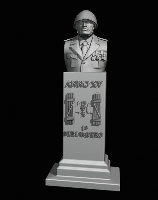 BENITO MUSSOLINI MONUMENT